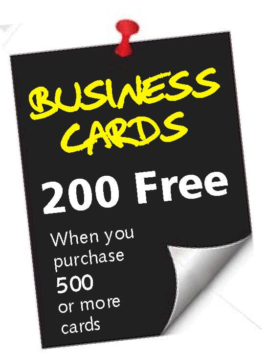 Business Card Offer